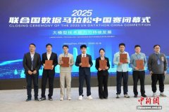 联合国数据马拉松中国赛在杭州闭幕 共探可持续发展新路径